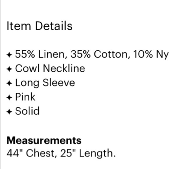 Guinevere | Linen Cotton Blend Long Sleeve Small Top Orange Peach Pink - Picture 5 of 10